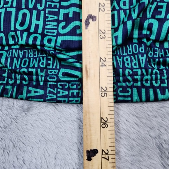 Primal Shirt VBT Biking Vacations Mens Medium Blue Green Xanterra Cycling Jersey - Picture 13 of 14